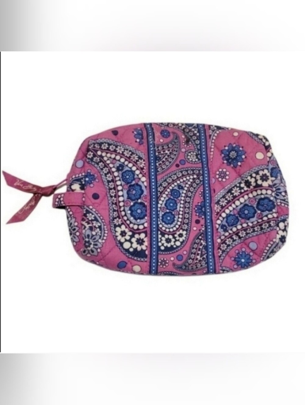 Vera Bradley Clamshell Cosmetic Bag In Boysenberry